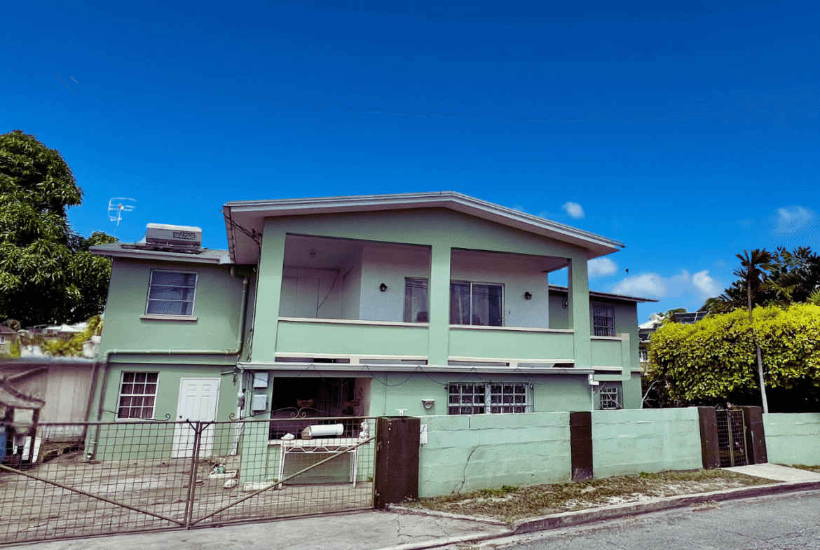 multi family home in prime central location on the south coast Barbados For Sale at Attractive price rental income potential